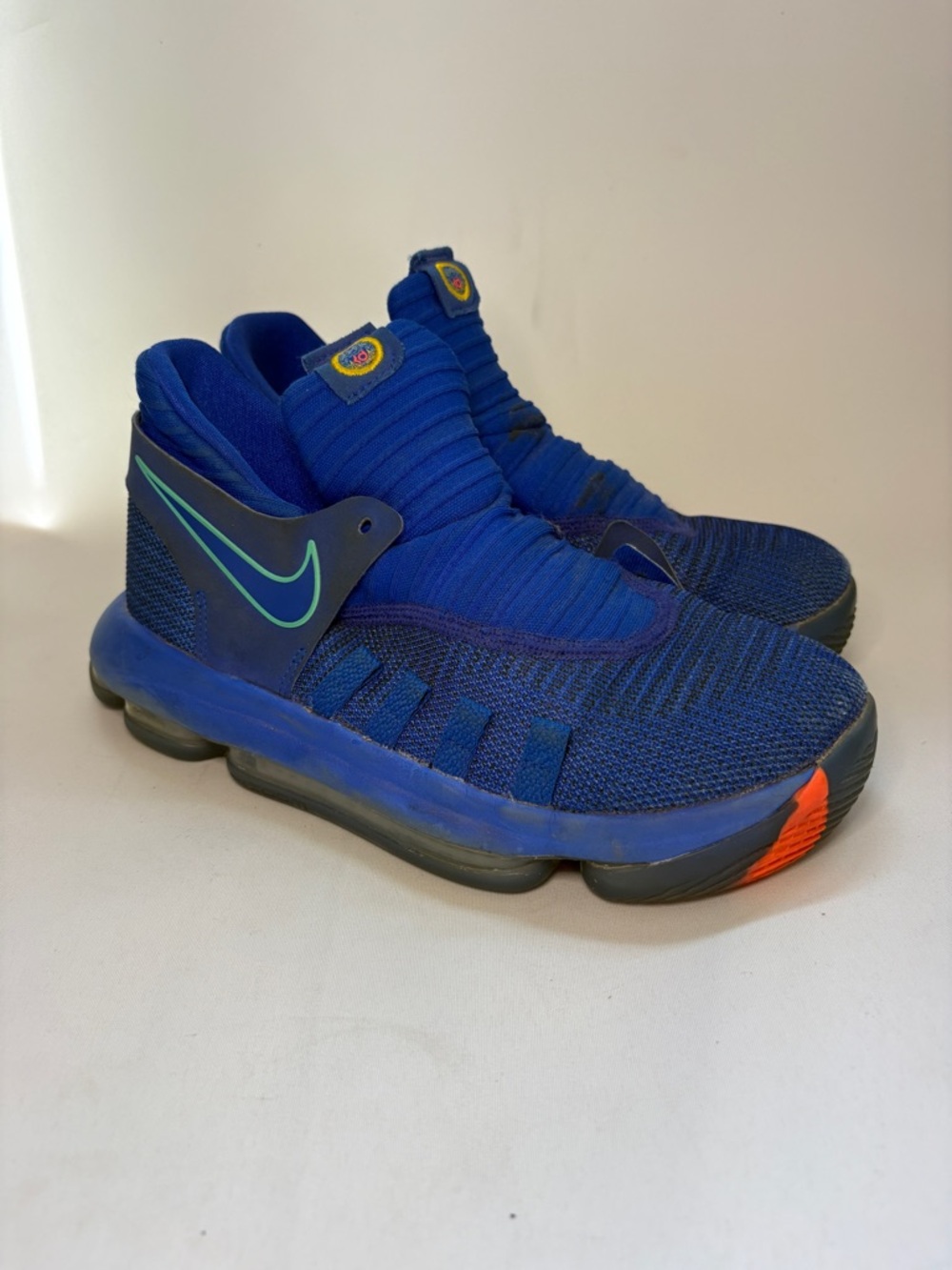 Nike Kid’s Zoom KD 10 'City Edition' Size 5Y‎ No Laces